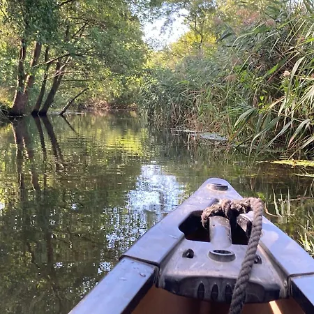 Дом отдыха Familiennest Am Mueritzsee Mit Kamin & Sauna Sietow Dorf